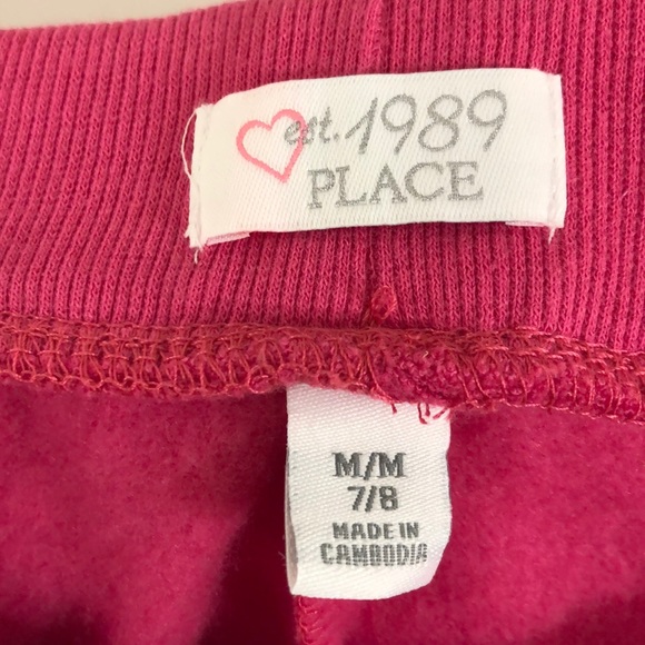 BNWT Children’s Place Pink Joggers Medium 7/8 - Picture 6 of 8